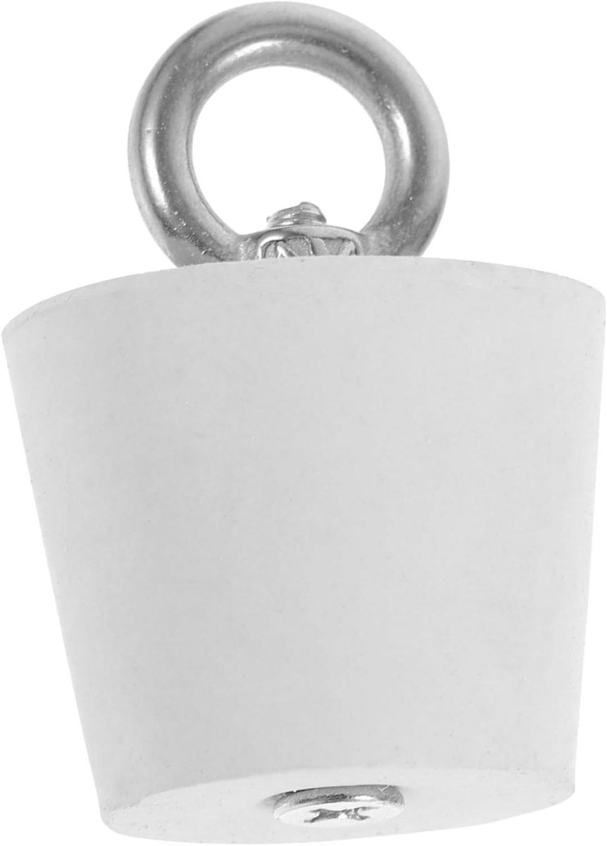 Afvoerstop - Verstoppingsplug - Geurhinder Blokkeren - Rubberen Materiaal - 33x33mm - Wit