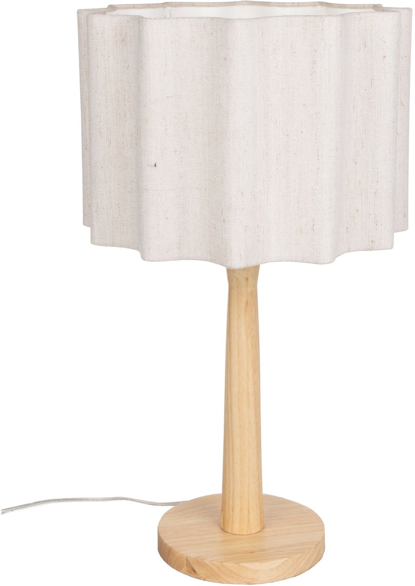 Dutchbone Scallop Tafellamp Naturel