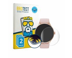 BROTECT - Screenprotector voor Woneligo Smartwatch 1.57" - Folie Beschermfolie transparant volledig dekking - 2 Stuks