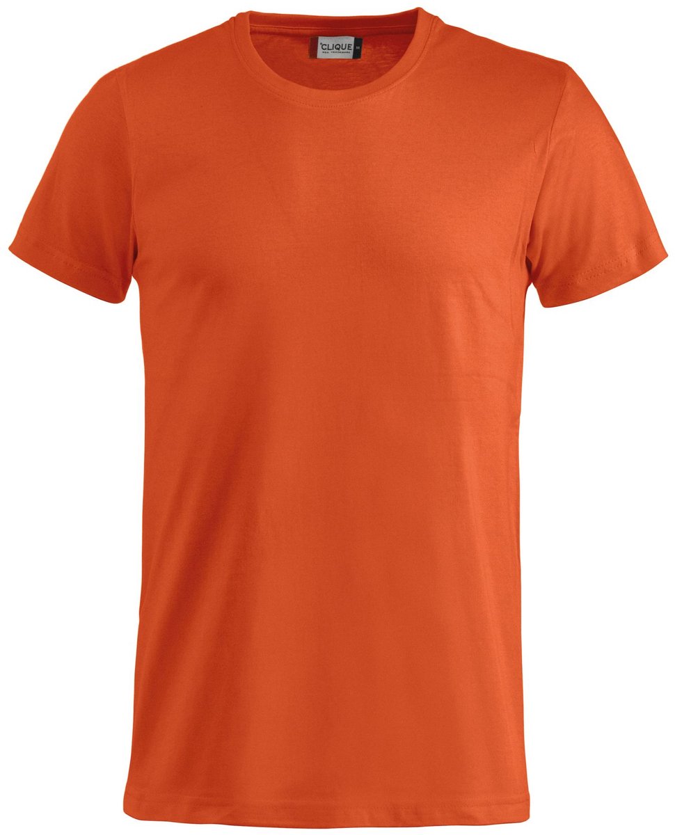 Clique Basic-T Junior 029032 - Diep-oranje - 110-120