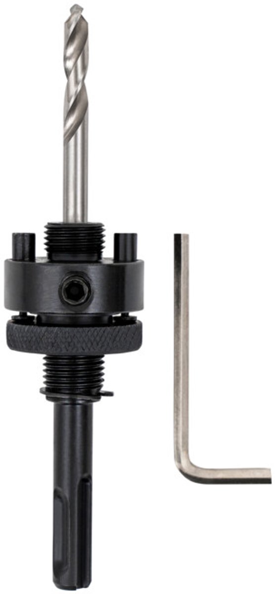 STIER SDS-Plus-adapter 5/8" 18 UNF voor gatzagen 32-250 mm incl. inbussleutel
