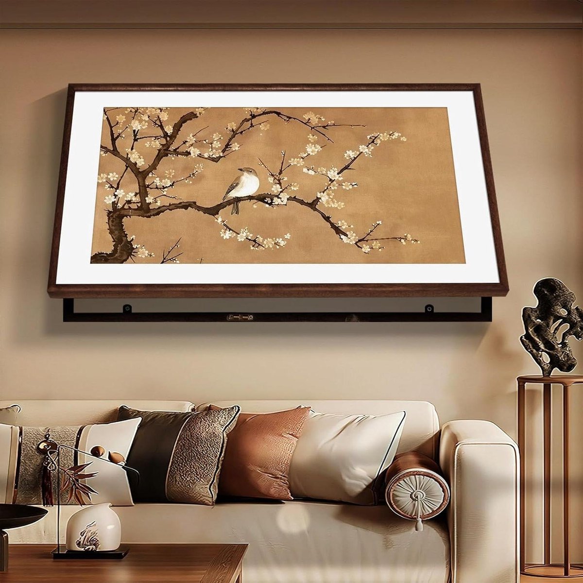 Decoratieve Meterkast Afdekking - Groepenkast Wanddecoratie - Interieur Verfraaien - Klapframe Snel Toegankelijk - 80 x 40 cm - Style-q