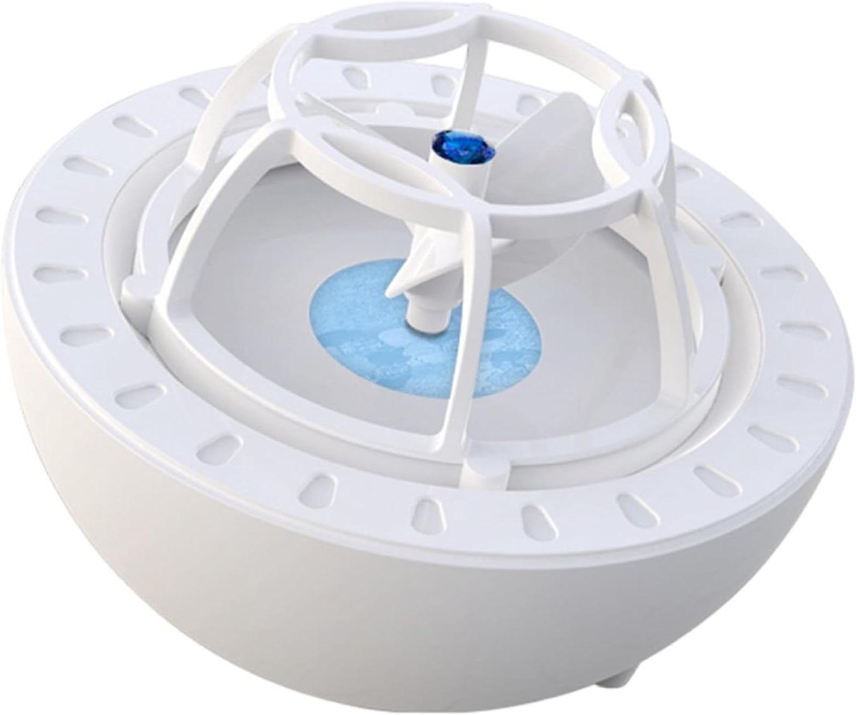 Mini vaatwasser Gootsteen reiniger Snel afwassen Krachtige golfreiniging Compact formaat Blauw