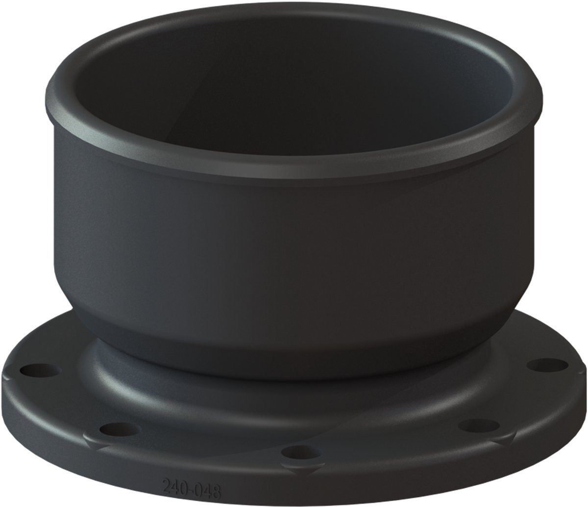 KESSEL-flensaansluiting - DN 100, voor kunststofarmaturen, 28712