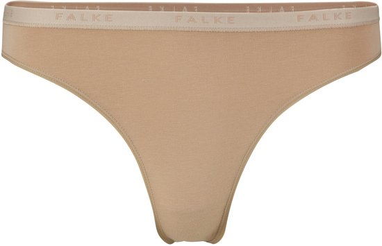 Beige Falke slipje met logo band.