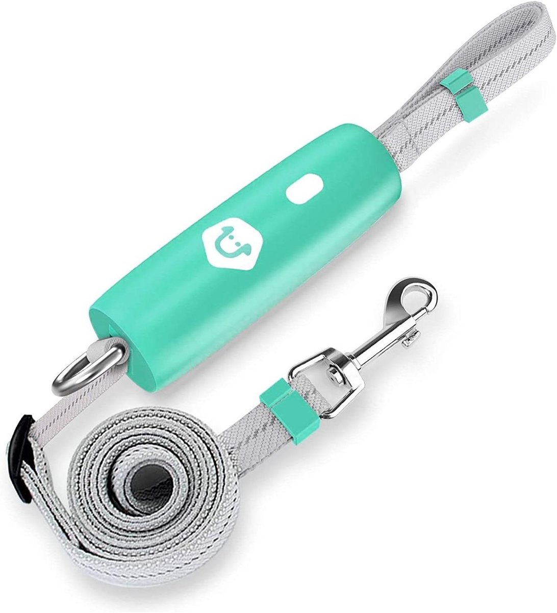 Hondenriem - Hondenlijn Hondenwandelriem - Veilig Wandelen - Comfortabel Anti-slip Handvat - 5ft - Groen