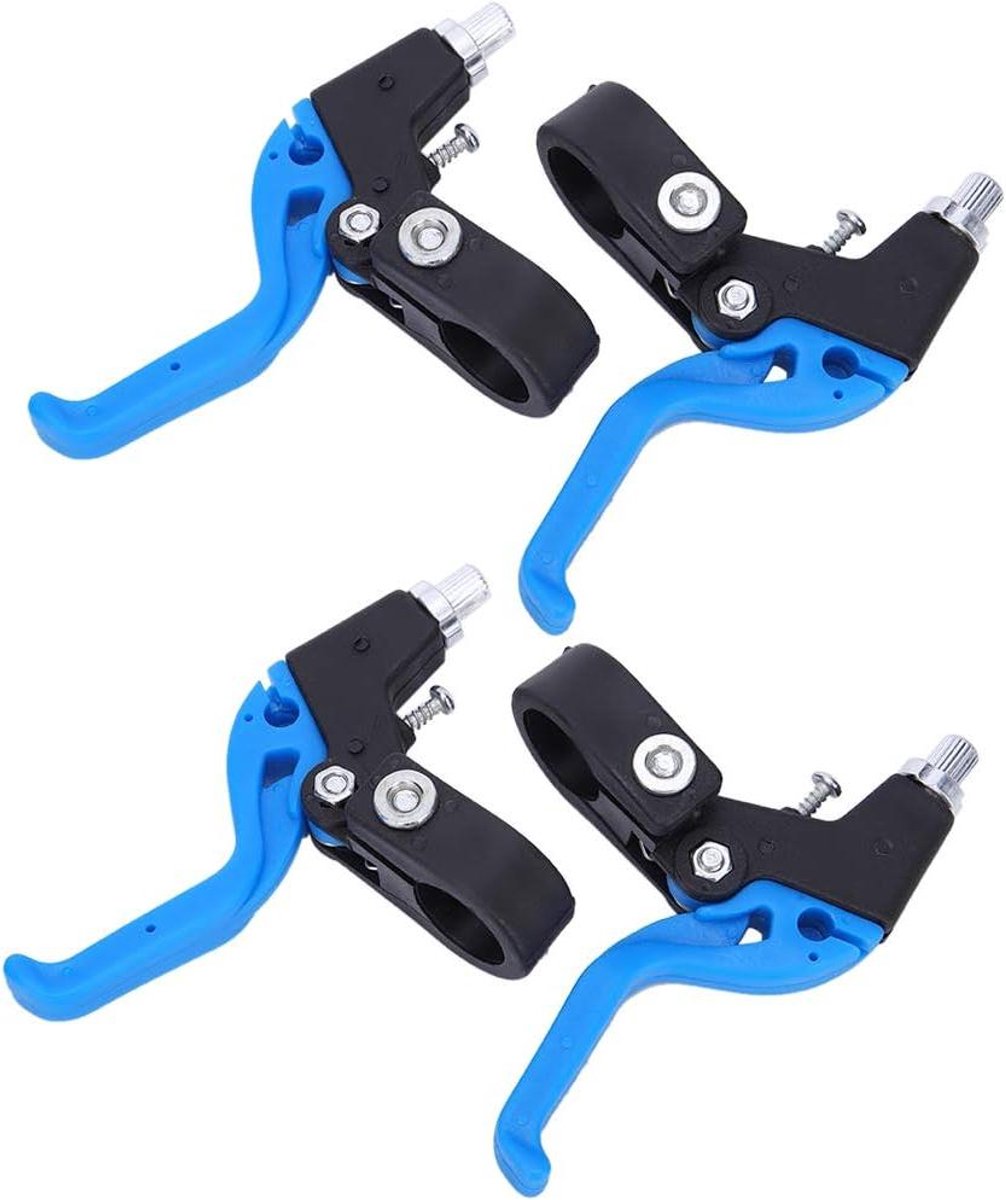 Fietsremhendels - Remgrepen Kinderfiets - Veilig Fietsen - Ergonomisch Ontwerp - 222 mm Stuurdiameter - Blauw Zwart