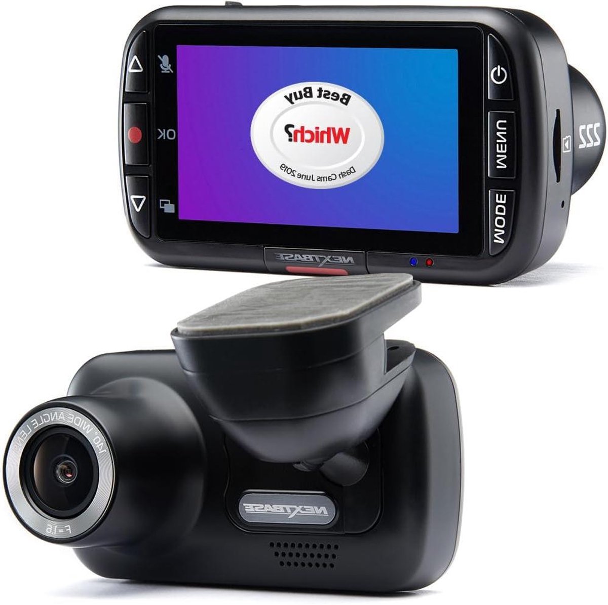 Dashcam Auto - Autocamera Rijcamera - Veilig Rijden - Draadloze Click & Go Houder - 1080p HD - Zwart