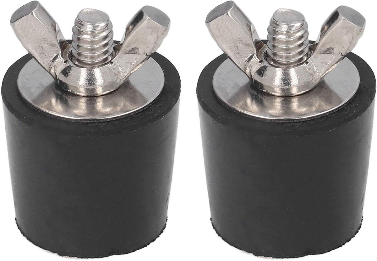 Allecto - Nikou Winterstoppen 2 Stuks - Vorstbescherming voor Zwembad - Rubber Stoppen 25 mm