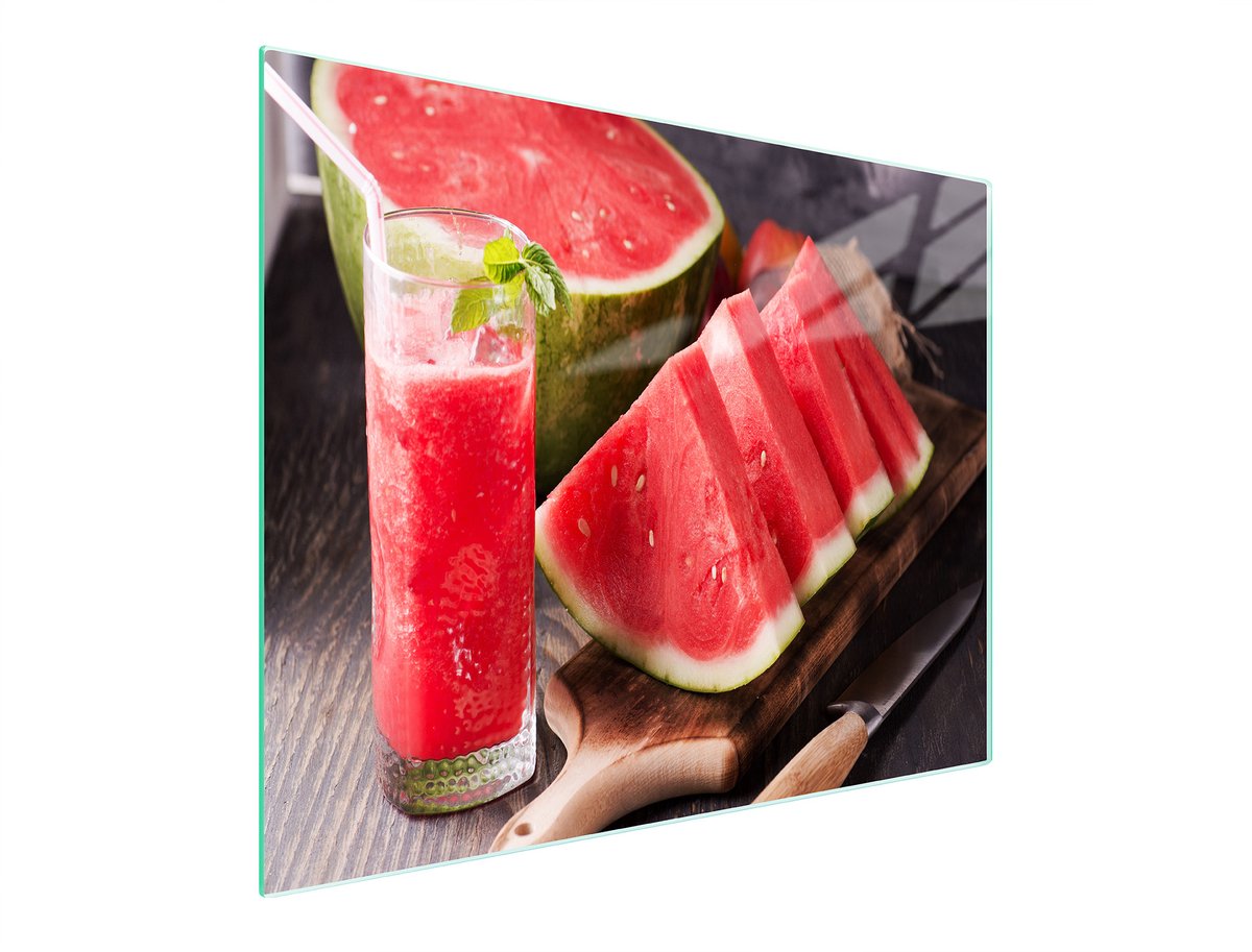 TMK ArtDeko - Snijplank - Glas - 52x30 cm - Arbuz