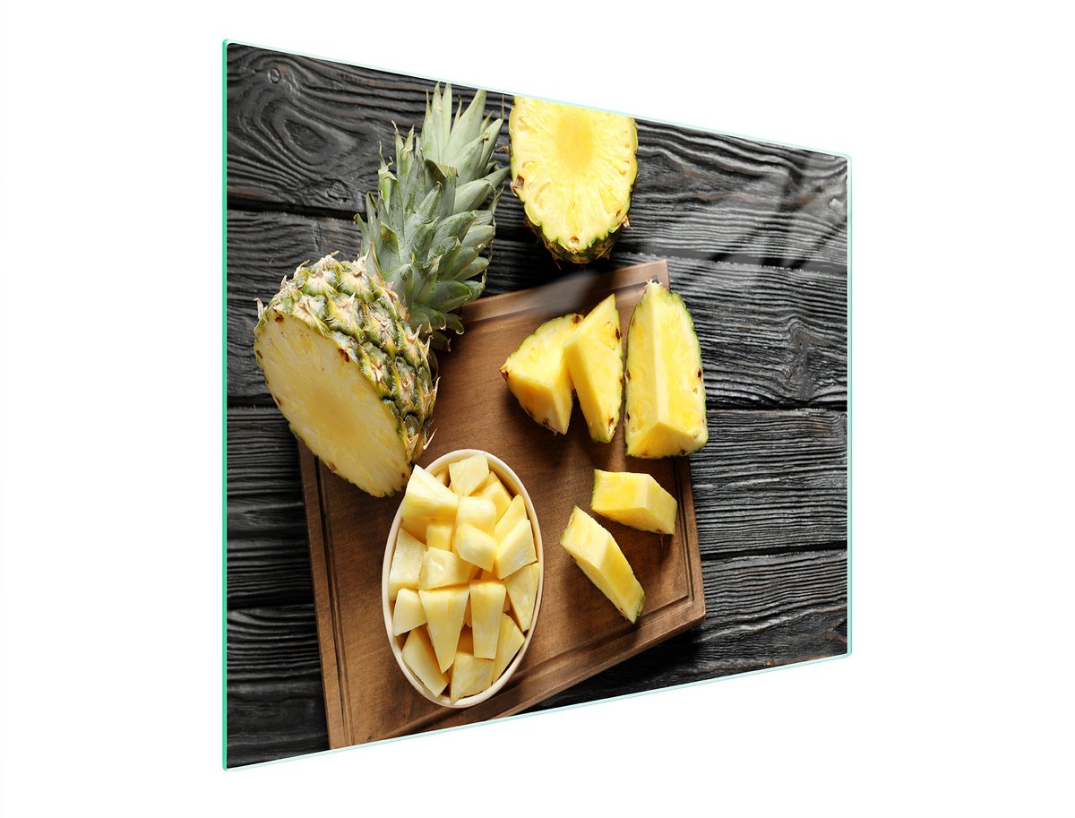 TMK ArtDeko - Ananas Snijplank - 52x30cm - Glas - Antislip