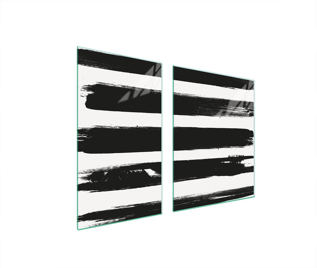 TMK ArtDeko - Snijplank - Glas - 100x52 cm - Veelkleurig