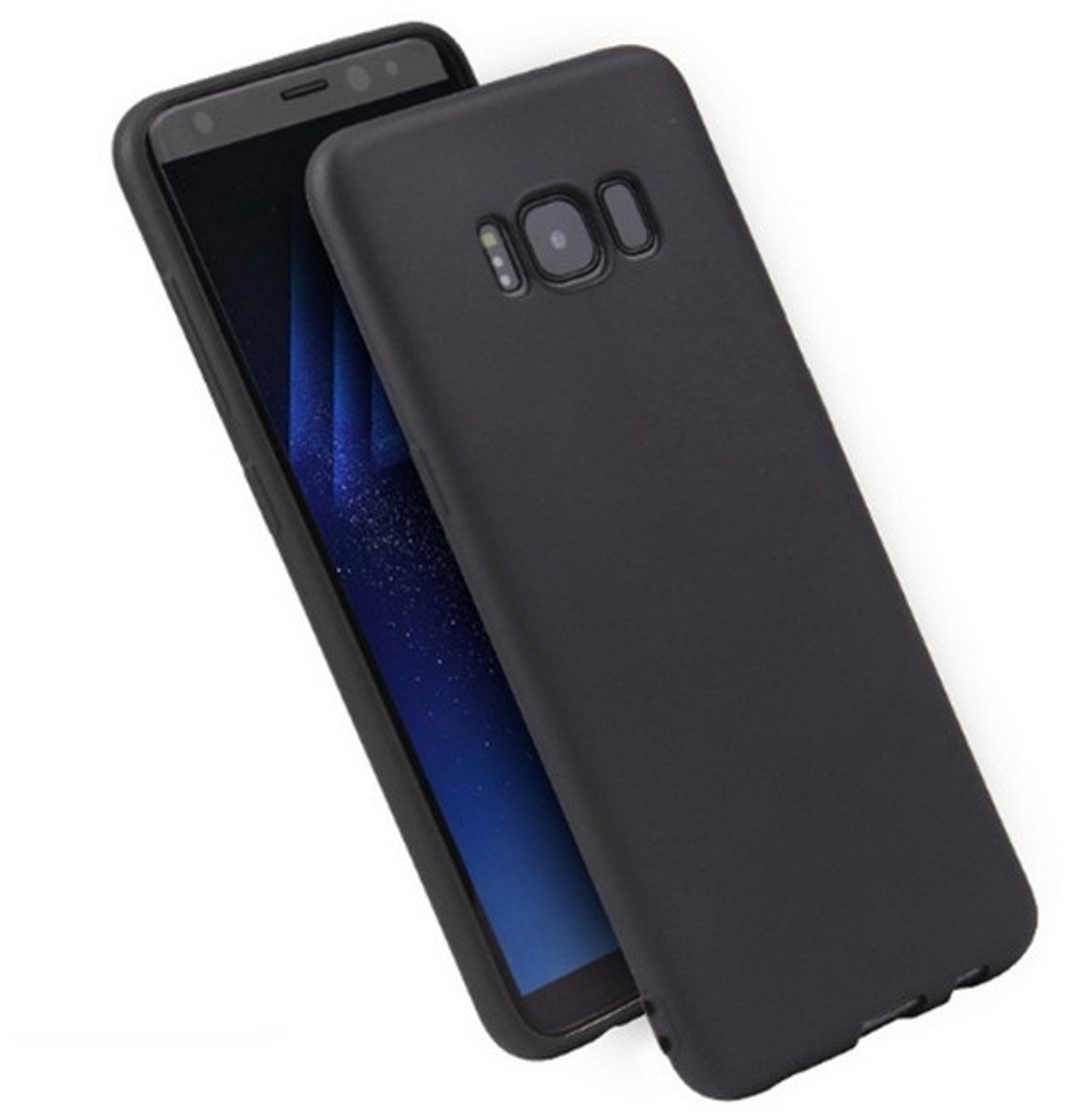 Beline Candy Serie - Telefoonhoesje - Samsung Galaxy A32 - Zwart - Ergonomisch