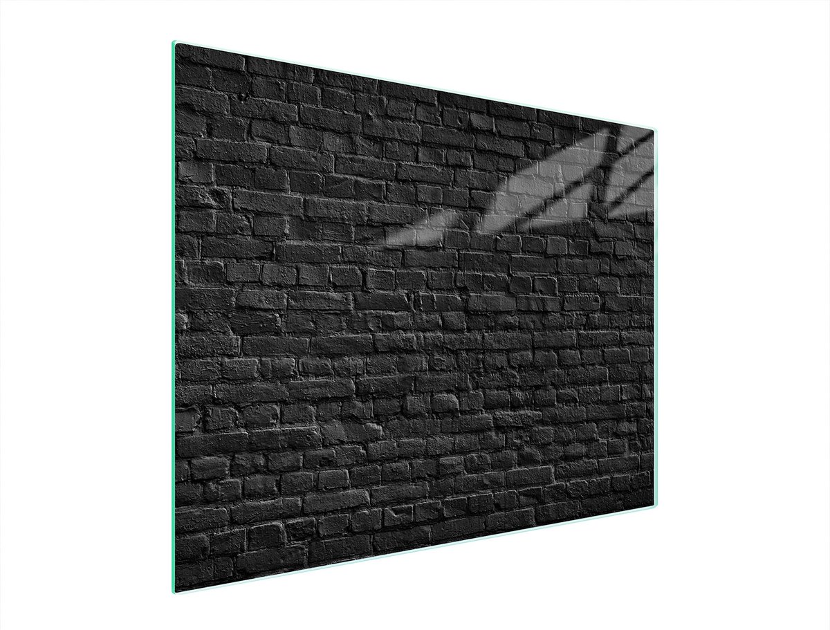 TMK ArtDeko - Snijplank Glas - 52x40 cm - Cegła Print - Hittebestendig