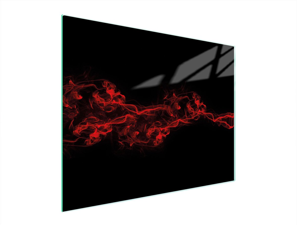 TMK ArtDeko - Snijplank - 52x40 cm - Glas - Zwart