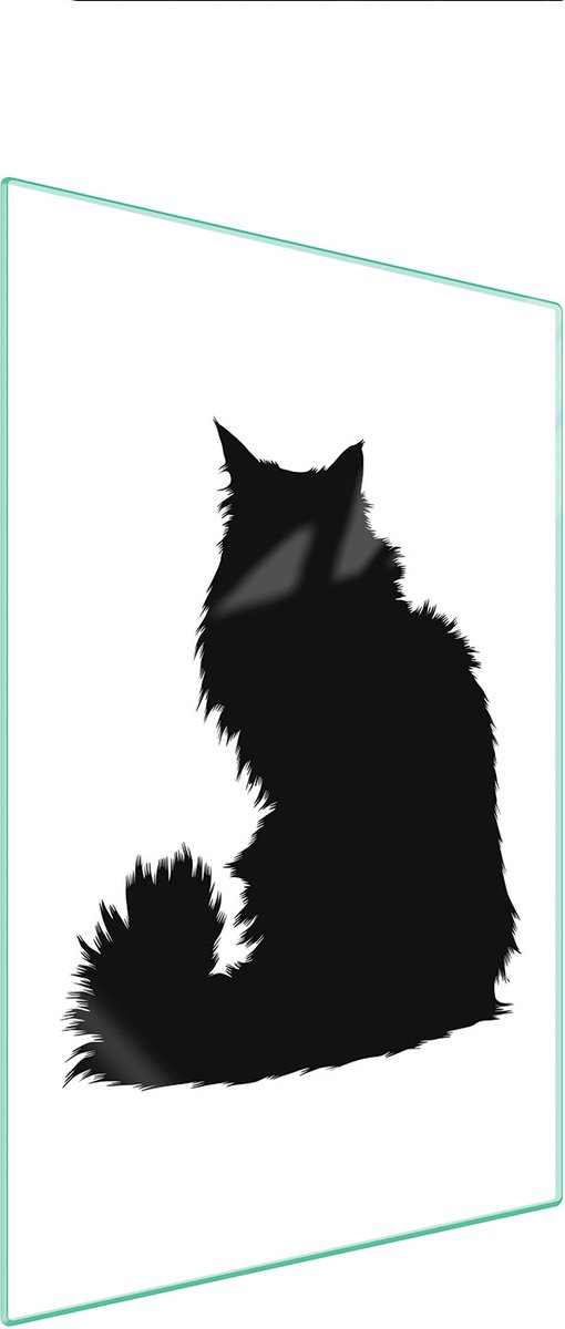 TMK ArtDeko - Snijplank - 35x52 cm - Glas - Kat
