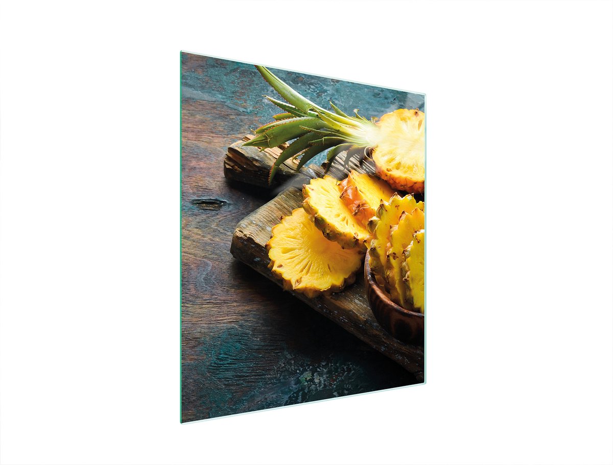 TMK ArtDeko - Snijplank Glas - 45x52 cm - Ananas Design
