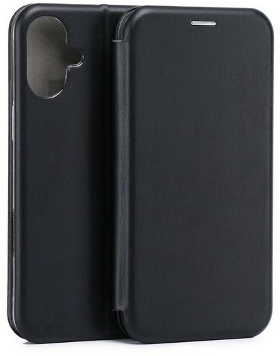 Beline Book Magnetic Serie - iPhone 16 Plus Hoesje - Zwart - Magnetisch - Pasjeshouder