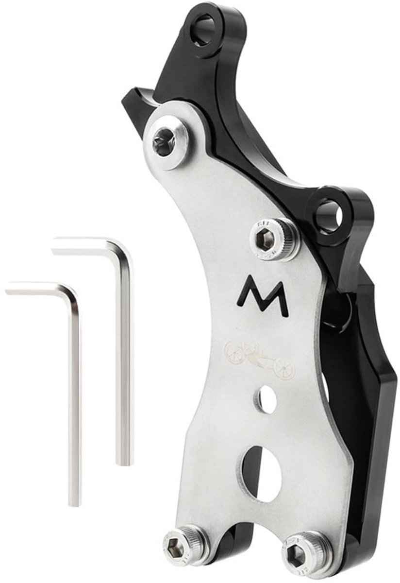 Allecto - Disc Brake Adapter - Aluminium Converter voor Schijfremmen - Compatibel met Diverse Fietsen - Lichtgewicht en Duurzaam - Verbetert Rempre...
