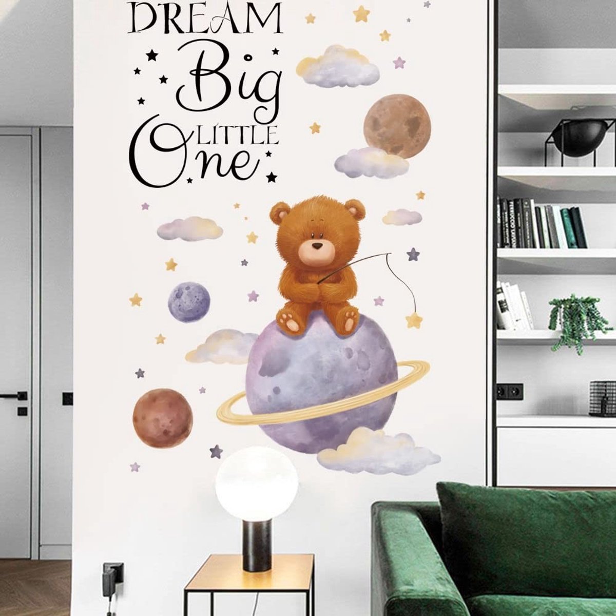 Store_7 - Muurkunst Sticker - Inspirerende Citaten - Perfecte Decoratie - Groot Formaat - Kinderen - Voor Slaapkamer en Kwekerij