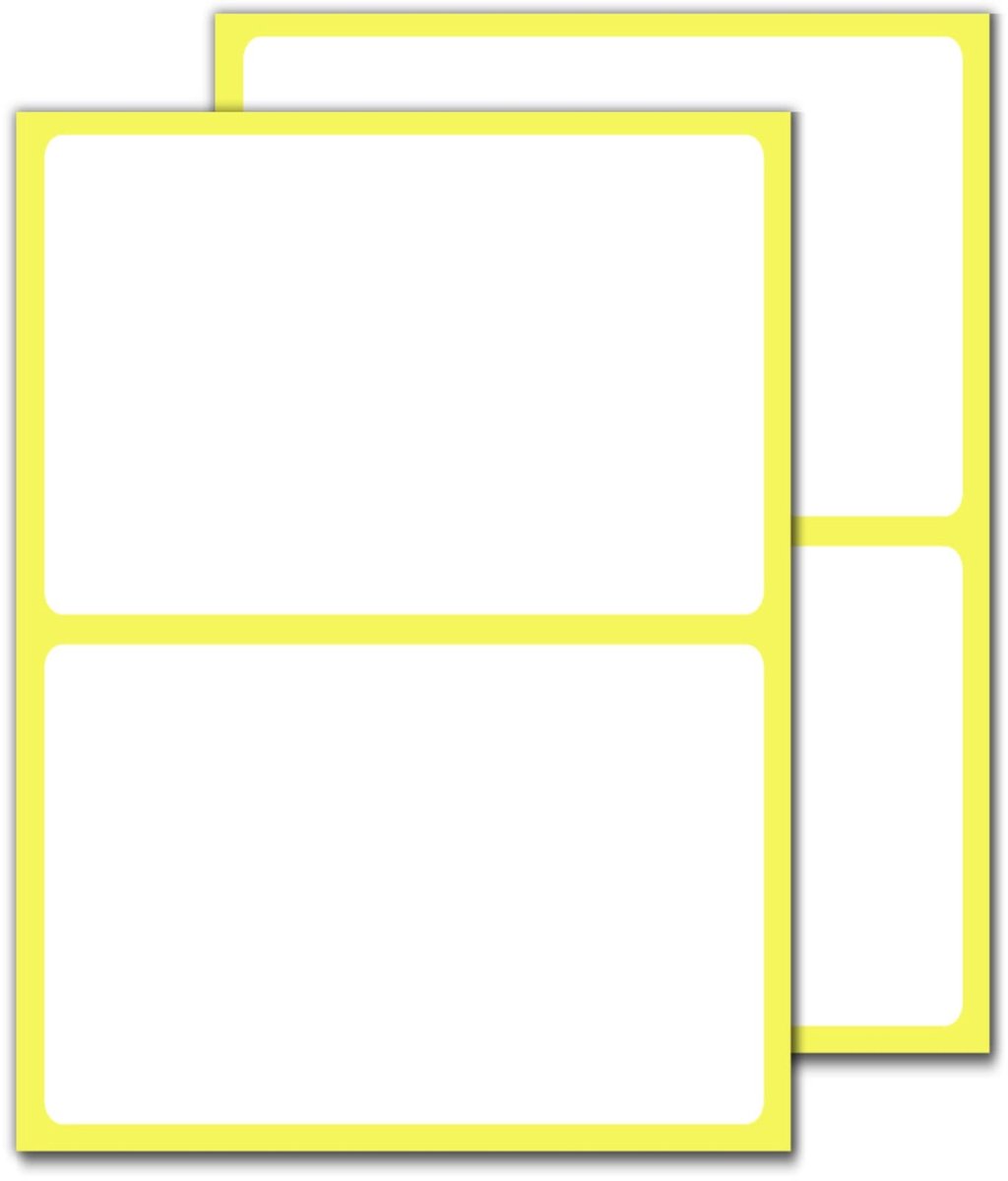 Allecto - Witte Zelfklevende Etiketten - Stickers voor Op Schrijven - Mat Oppervlak - 150 x 100 mm - Geschikt voor Diverse Oppervlakken - 60 Stuks