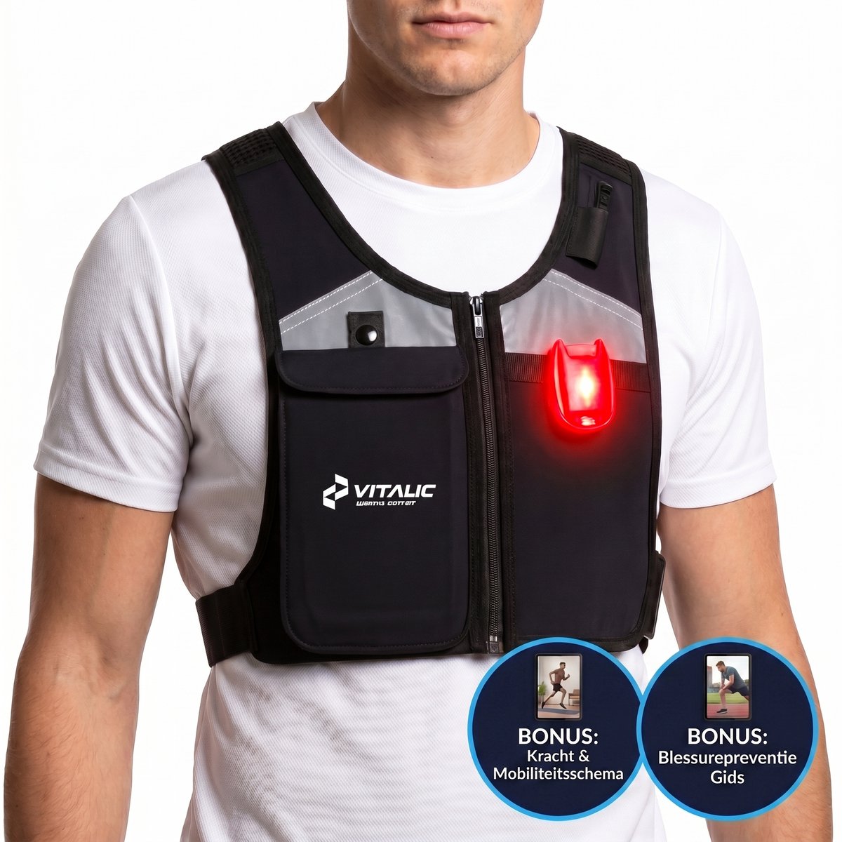 VITALIC Reflecterend Hardloopvest