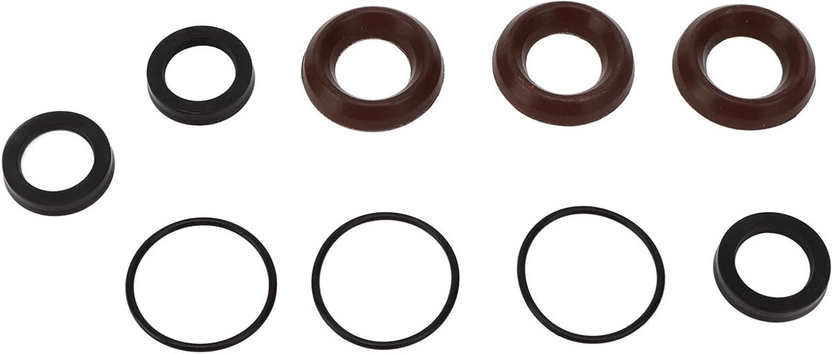Complete Set van 9 Stuks Hoge Druk Reiniger Pompafdichtingen voor Diverse Modellen en Merken