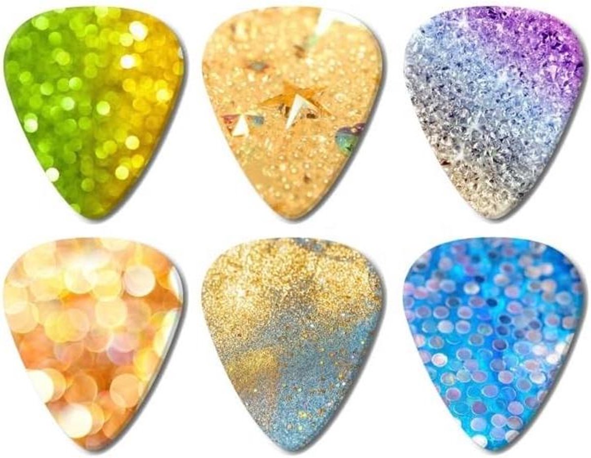 Gitaar Plectrums - Bas Ukulele Picks - Muziek Maken - Dun 0.2mm - 100 Stuks - Transparant