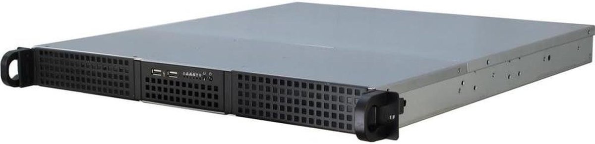 Server Behuizing - Rack Mount - Server Installatie - Hoge Materiaalkwaliteit - 1U Formaat - Zwart