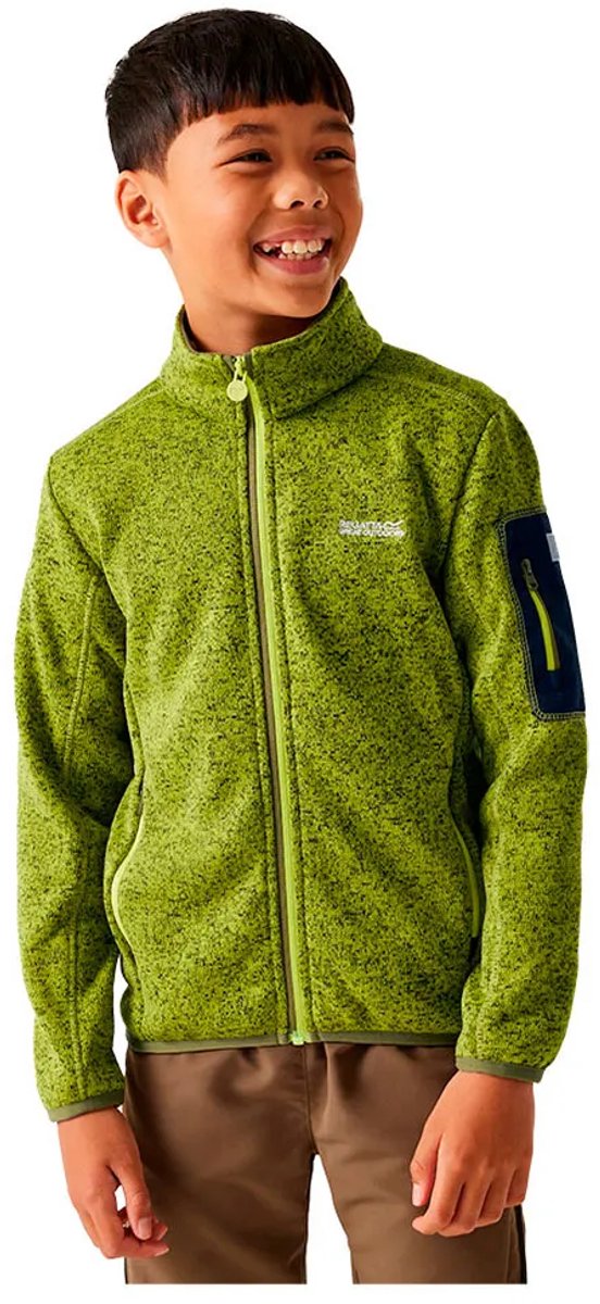 Fleece Kinderen Zacht Outdoorgebruik Groen