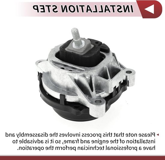 Motorsteun voor BMW 3 Series F35 (2016-2019) 2.0T A/MT 320Li - Linker Motorsteun, Duurzaam Metaal, Vervangingsonderdeel — afbeelding 2