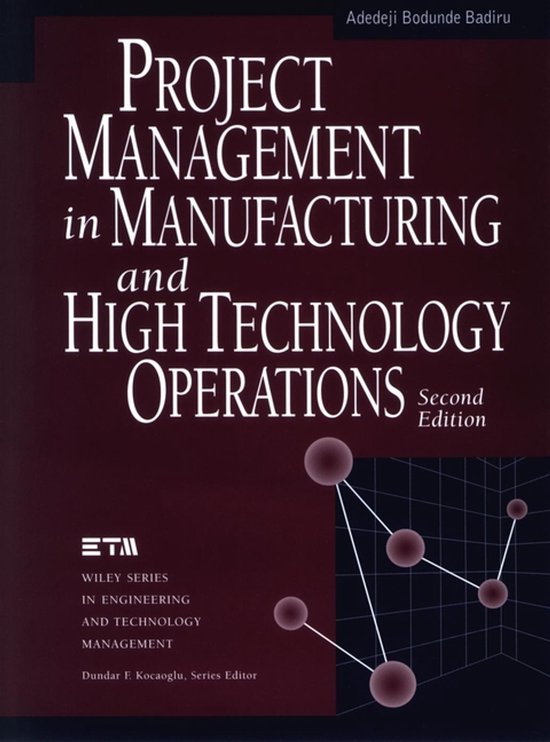Project Management in Manufacturing and High Technology Oper ... - cover