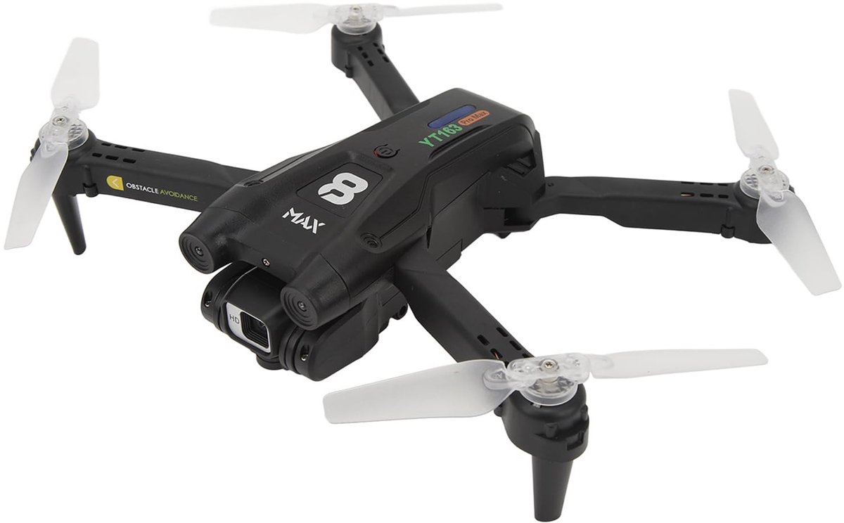 Dailygoods - Dailygoody - RC Drone - HD Dubbele Camera - Obstakelvermijding - Opvouwbaar - 50x Zoom - Geschikt voor Volwassenen en Kinderen - Goshyda