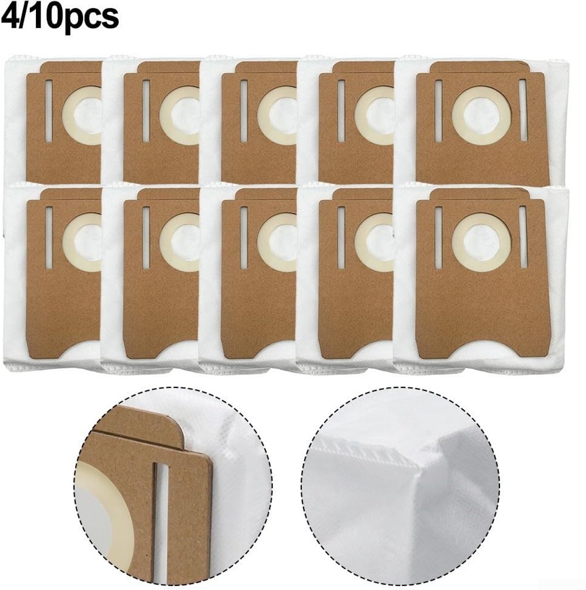 Dailygoods - Set van 10 Stofzakken voor Verbeterde Luchtfiltratie