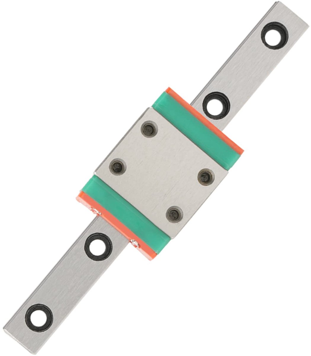Dailygoods - Dailygoody - Micro-Lineaire Guide 7mm - Professionele Precisie - Duurzaam en Betrouwbaar - Glijblok - Voor Nauwkeurige Toepassingen - Geschikt voor Ho
