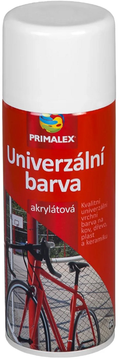 Primalex Universele verf 400ml, RAL 9010 zuiver wit GLANS