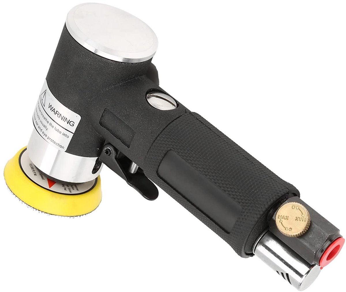 Dailygoods - Dailygoody - Pneumatische Mini Hoekslijper - 90 graden slijpen - Compact en handzaam - Voor 2 en 3 inch schuurpads - Krachtig en efficiënt - Ideaal vo...
