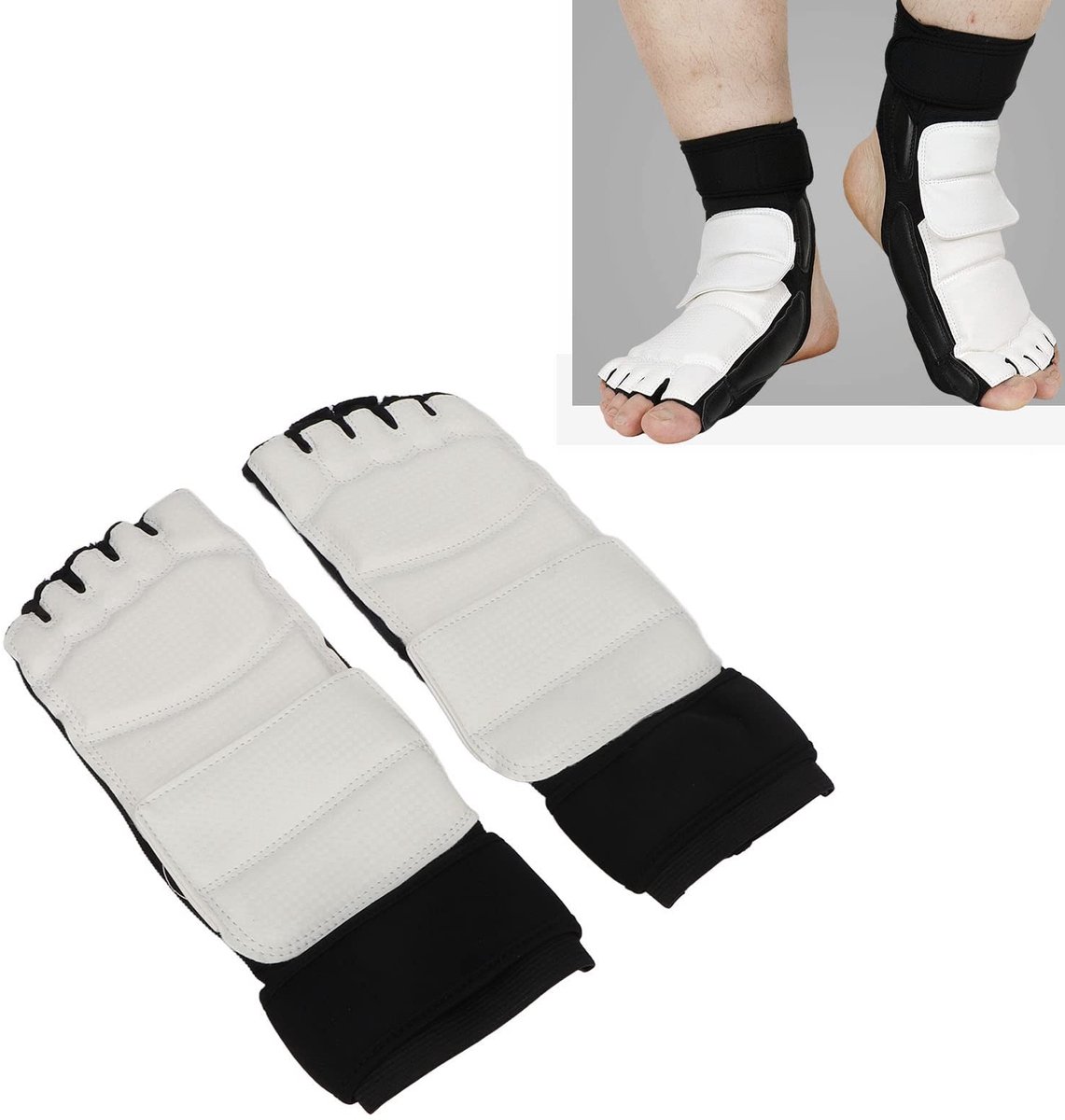Dailygoods - Dailygoody - Taekwondo Voetbeschermer - Training Boxing Sparring Muay Thai Kung Fu - Verstelbaar en Comfortabel