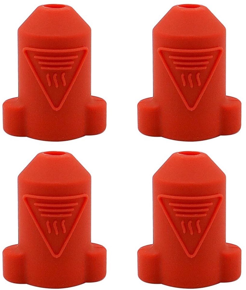 Dailygoody - K1 Silicone Cover - Hotend Sokken - Hittebestendig - Rood - 3D-printer Accessoires - Siliconen Bescherming - Geschikt voor K1