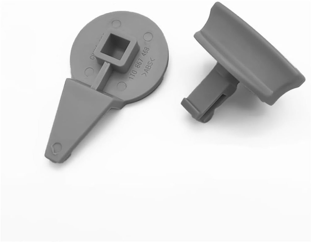 Dailygoody - Gevarendriehoek houder - Kofferbak bevestiging - Grijs - Draaiknop clip - Geschikt voor diverse modellen