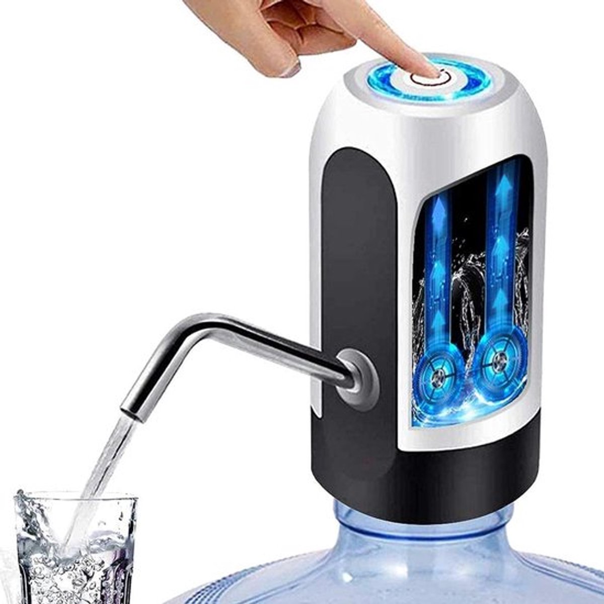 Draagbare Draadloze Mini Waterdispenser - Automatische Waterflespomp met USB Oplaadpoort