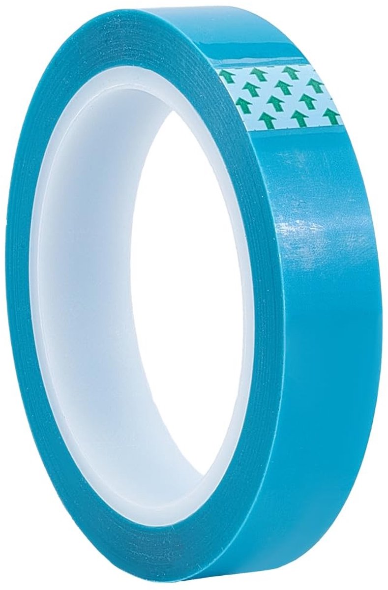 Dailygoody - Transparante Tape - Bescherming - 2 cm x 50 m - Lijm Tape - Gladde Film - Geschikt voor Meubels - Blauw