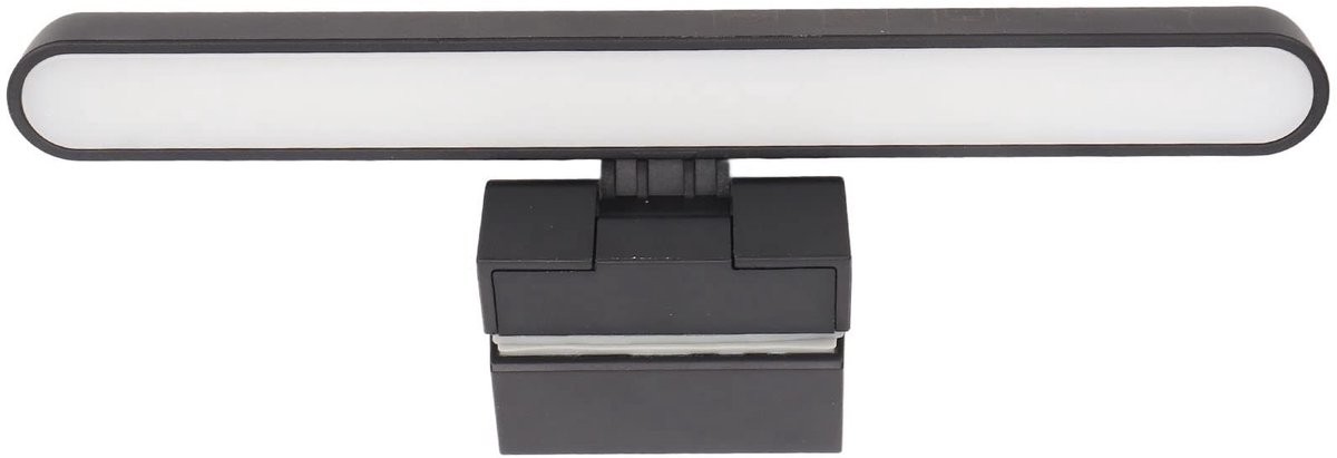 Dailygoods - Dailygoody - Computer Monitor Lamp - LED Dimmable Lamp Bar - Ruimtebesparend - Zwart - Eye Caring - Touch Control - Geschikt voor Thuiswerkplek - 18 cm
