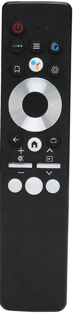 Dailygoods - Dailygoody - Voice-bediening TV-afstandsbediening - Spraakgestuurd - Inclusief Snelknop voor Netflix en Prime Video - Geschikt voor 4K Ultra HD TV - G