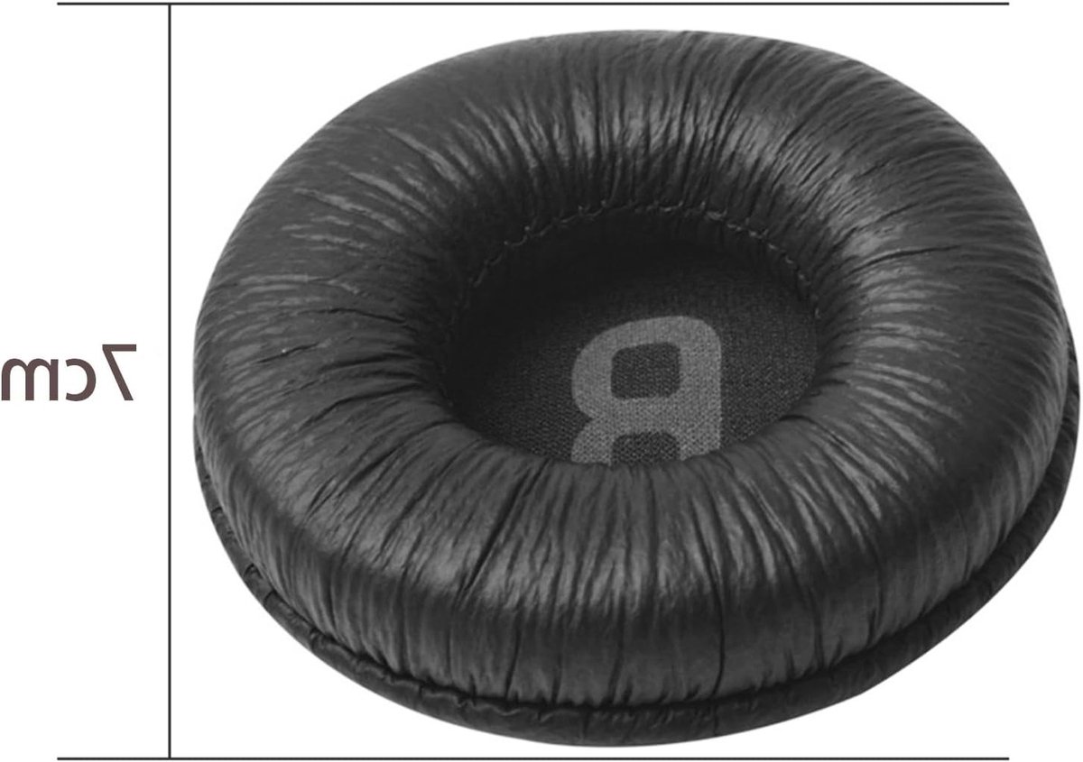 3-delige Set Hoofdband en Kussen voor JBL Hoofdtelefoons, 70mm Schuim Oorkussens en Comfortabele Hoofdband Versterking (Zwart)