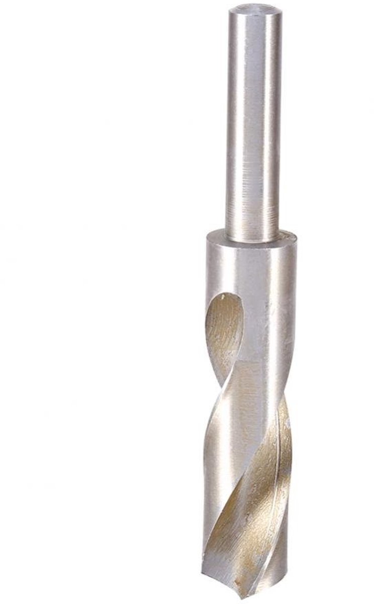 Dailygoody - 22mm Tip Diameter Boor - Hoogwaardige Twist Drill - Geschikt voor Staal en IJzer - Duurzaam en Corrosiebestendig - 1/2" Rechte Schach...