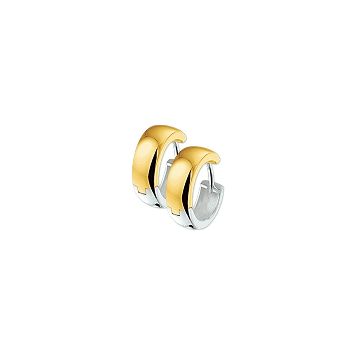 TFT klapoorring 4,0 Mm Bol Bicolor Goud Glanzend