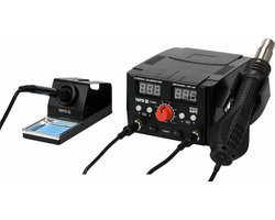 Yato YT-82458 - Soldeerstation 2-in-1 - Digitaal Display - ESD-safe