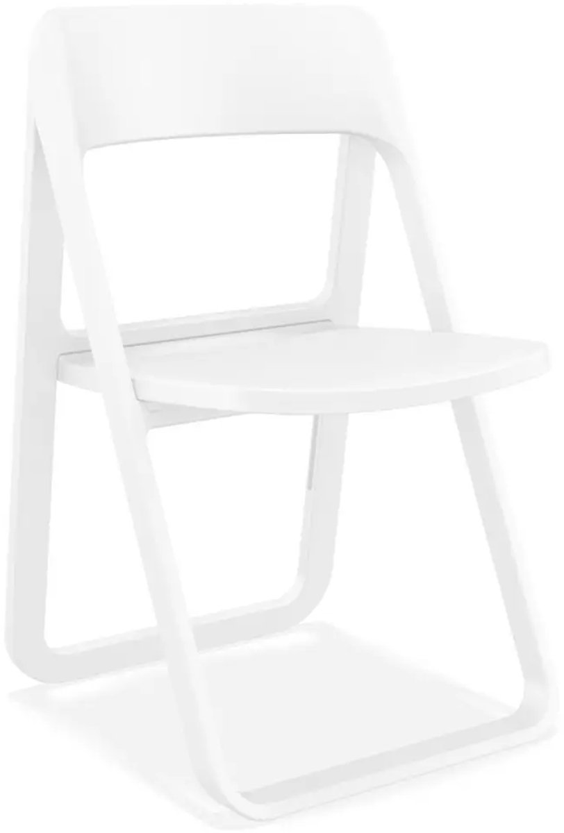 Légia Home SLAG - Eetkamerstoel - Minimalistisch Design - Stapelbaar - Wit