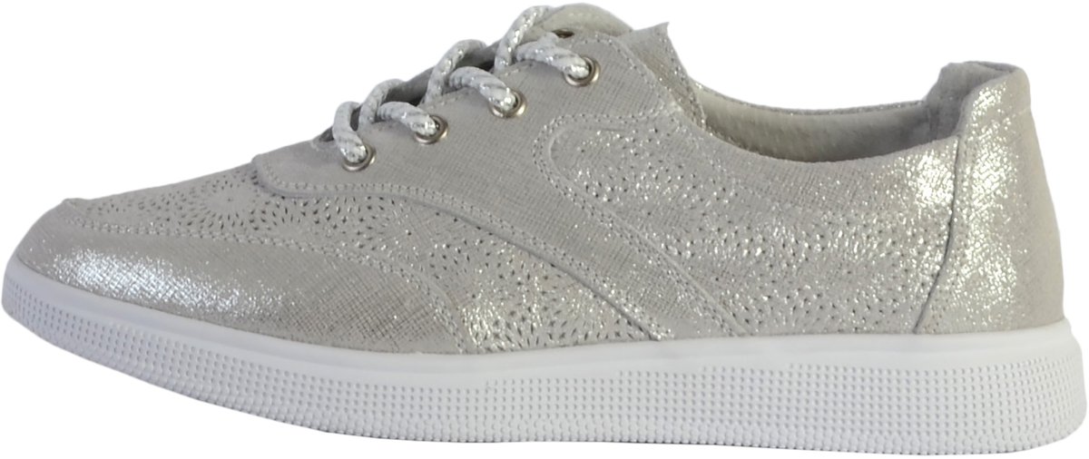 Leren tennisschoenen